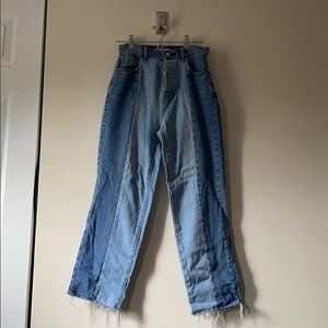 PacSun Two Tone Jeans